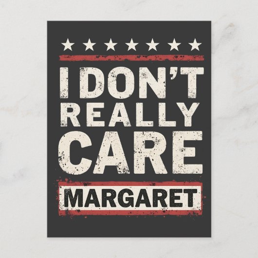 Margaret J.D. Vance VP気にユーモアはあまり得意ではない ポストカード (正面)