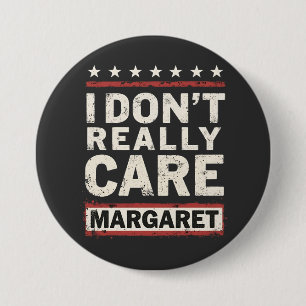 Margaret J.D. Vance VP気にユーモアはあまり得意ではない 缶バッジ