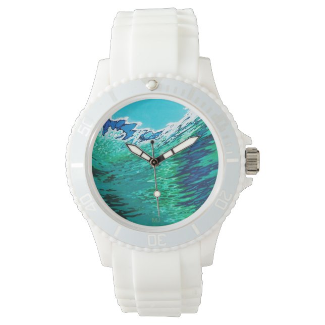 Margaret Juulによるシリコーン耐水性ウォッチ 腕時計 (正面)