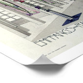 Margaret Maによるパネル付きミュージックルームのデザイン ポスター (角)