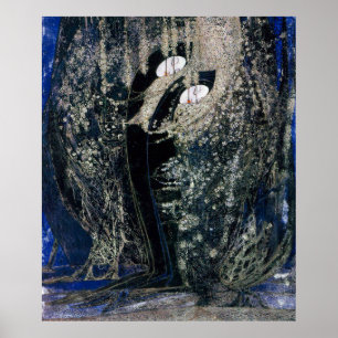 Margaret Macdonald Black Thorns ポスター