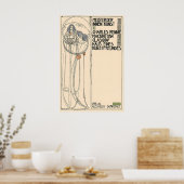 Margaret Macdonald Mackintosh Glasgow School ポスター (キッチン)