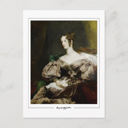 Margaret Sarah Carpenter #5 -ファインアートはがき ポストカード (正面)