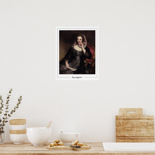 Margaret Sarah Carpenter Zedign Art Poster #10 ポスター (キッチン)