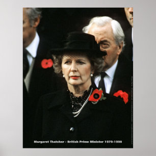 Margaret Thatcher Prime Minister ポスター