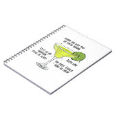 Margarita Concoction Stemless You Love Salt ノートブック (左側)