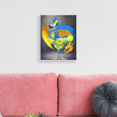 Margarita Dragon 8x10 Canvas Print キャンバスプリント (インサイチュ (リビング))