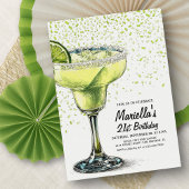 Margarita Fiesta Birthday Invitation 招待状