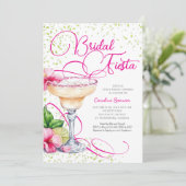 Margarita Fiesta Bridal Shower 招待状 (スタンド正面)