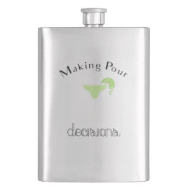 Margarita Glassによる注決方法 フラスク