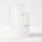 Margarita Glassによる注決方法 フロストグラスビールジョッキ (正面左)