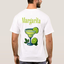 Margarita T-Shirt – Retro Lime Green Cocktail Tシャツ