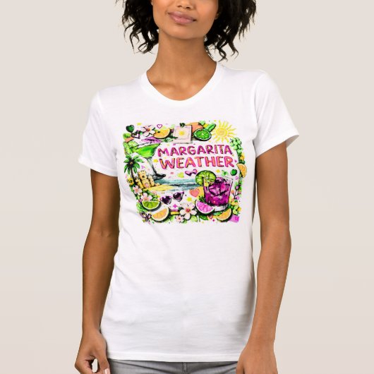 Margarita Weather T Shirt Tシャツ (正面)