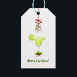 MargaritasとMistletoe Christmasありがとう ギフトタグ<br><div class="desc">メキシコ人と一緒につるクラシックマルガリータグラスに赤いリボンで巻き付けたミスタレしゃれているトー。休日やメキシコのクリスマスパーティー、マルガリータやミスタントーのパーティーでメッセージカードとして使用する感謝していか、クリスマスのギフトで使用する！一致する製品で利用可能。</div>