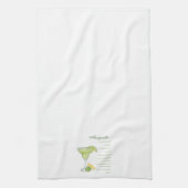 Margaritas Made Me Do It – Recipe Bar  キッチンタオル (縦)