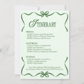 Margaritas & Matrimony Bachelorette Weekend Party 招待状 (裏面)