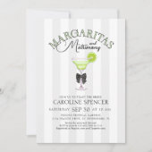 Margaritas Matrimony Bridal Shower 招待状 (正面)