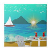 Margaritaville タイル (正面)