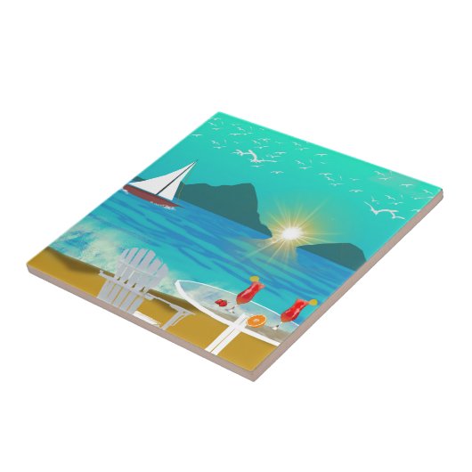 Margaritaville タイル (側面)