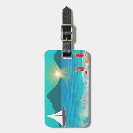 Margaritaville ラゲッジタグ (正面縦)