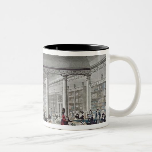 Margate 1789年のホールの図書館 ツートーンマグカップ (右)