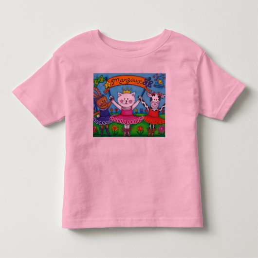 MargauxのTシャツ トドラーTシャツ (正面)