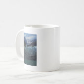 Margerieの氷河アラスカ コーヒーマグカップ (正面左)