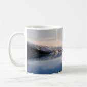 Margerieの氷河、グレーシャー入江のアラスカのマグ コーヒーマグカップ (左)