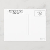 Margerieの氷河 ポストカード (裏面)