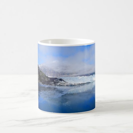 Margerie Glacier, Glacier Bay Alaska Mug コーヒーマグカップ (中央)