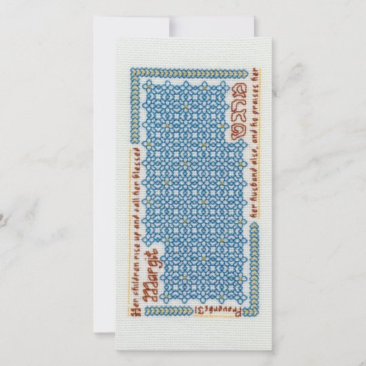 "Margit" 8" x 4"フラットカード (正面)