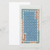 "Margit" 8" x 4"フラットカード (正面/裏面)