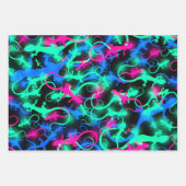 Margouillats fluos ラッピングペーパーシート (正面2)