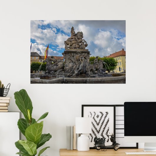 Margrave Fountain ポスター (ホームオフィス)