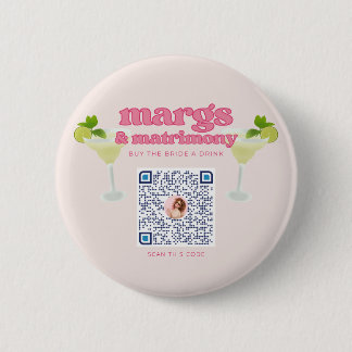 MargsおよびMatrimonyバチェロレッテQRコードピン 缶バッジ