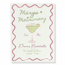 Margs and Matrimonyバチェロレッテウェルカムサイン, Mar