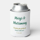 Margs and matrimony add name date bachelorette par 缶クーラー (缶正面)