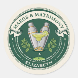 Margs & Matrimony ゴルフクラブ バチェラー・パーティー ラウンドシール