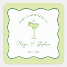 "Margs & Matrimony" シンプルライムマルガリータ ウェディング