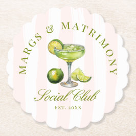 Margs & Matrimony ソーシャルクラブ ペーパーコースター