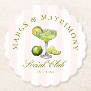 Margs & Matrimony ソーシャルクラブ ペーパーコースター