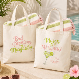 Margs & Matrimony バチェラー・パーティ｜トロピカル・ガールズ トートバッグ