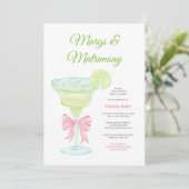 Margs & Matrimony ブライダルシャワーパーティー招待状 招待状 (スタンド正面)