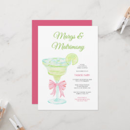 Margs & Matrimony ブライダルシャワーパーティー招待状 招待状