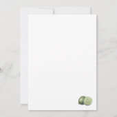 Margs & Matrimony Margarita Bridal Shower 招待状 (裏面)