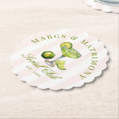 Margs & Matrimony Social Club ペーパーコースター (アングル)
