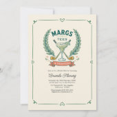 Margs Tees & Matrimony ゴルフ ブライダルシャワー 招待状 (正面)
