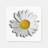 Marguerite Blossom +あなたのテキストとアイディア スタンダードカクテルナプキン (正面)