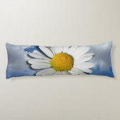 Marguerite Blossom +あなたのテキストとアイディア ボディピロー (裏面)