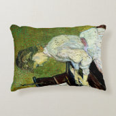 Marguerite Gachet at the Piano by Vincent van ゴッホ アクセントクッション (正面)